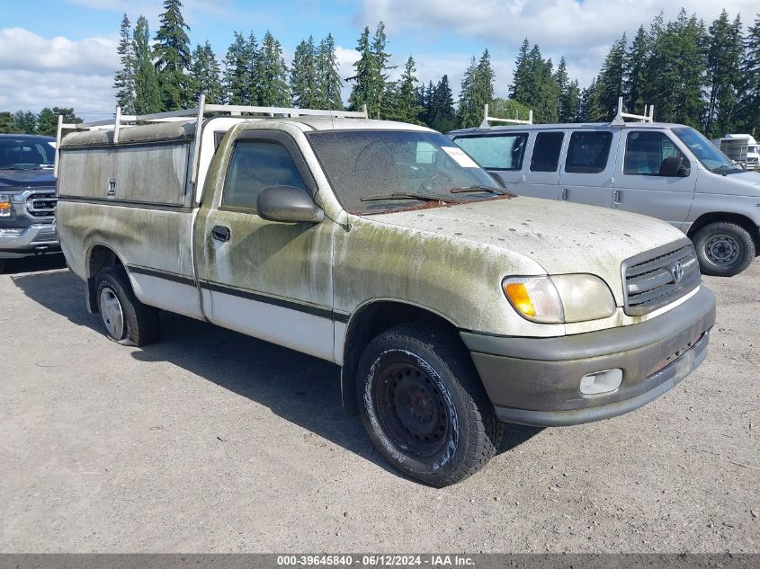 2000 Toyota Tundra VIN: 5TBJN3214YS094950 Lot: 39645840