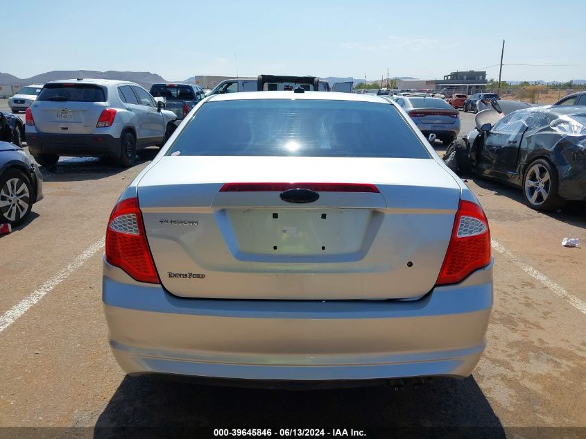 2011 Ford Fusion S VIN: 3FAHP0GA6BR332532 Lot: 39645846