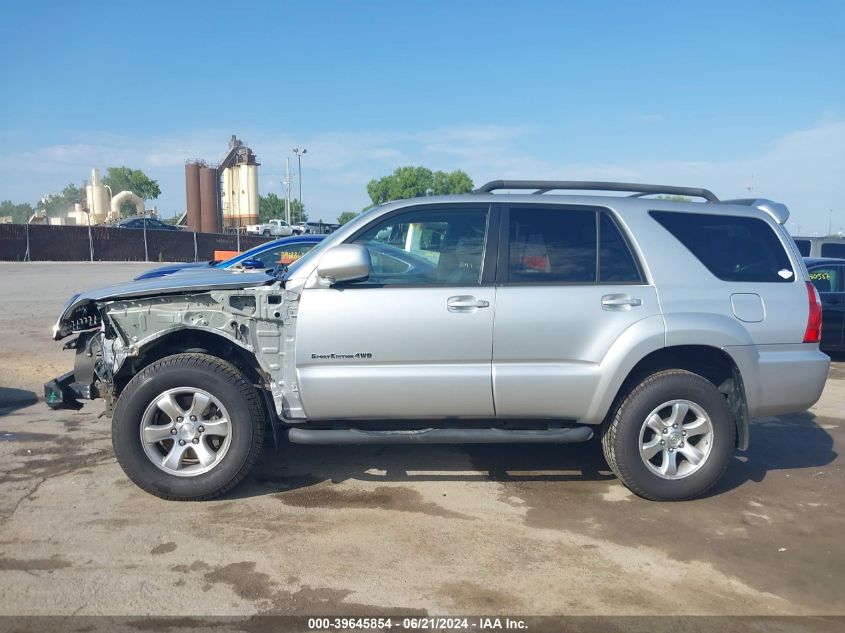 2006 Toyota 4Runner Sr5 Sport V6 VIN: JTEBU14R868059153 Lot: 39645854