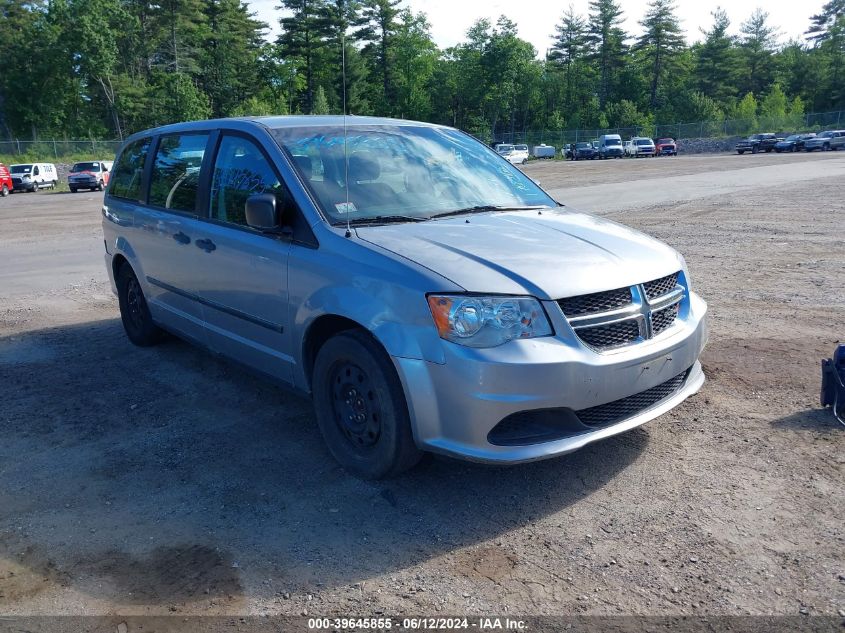 2015 Dodge Grand Caravan American Value Pkg VIN: 2C4RDGBGXFR666814 Lot: 39645855