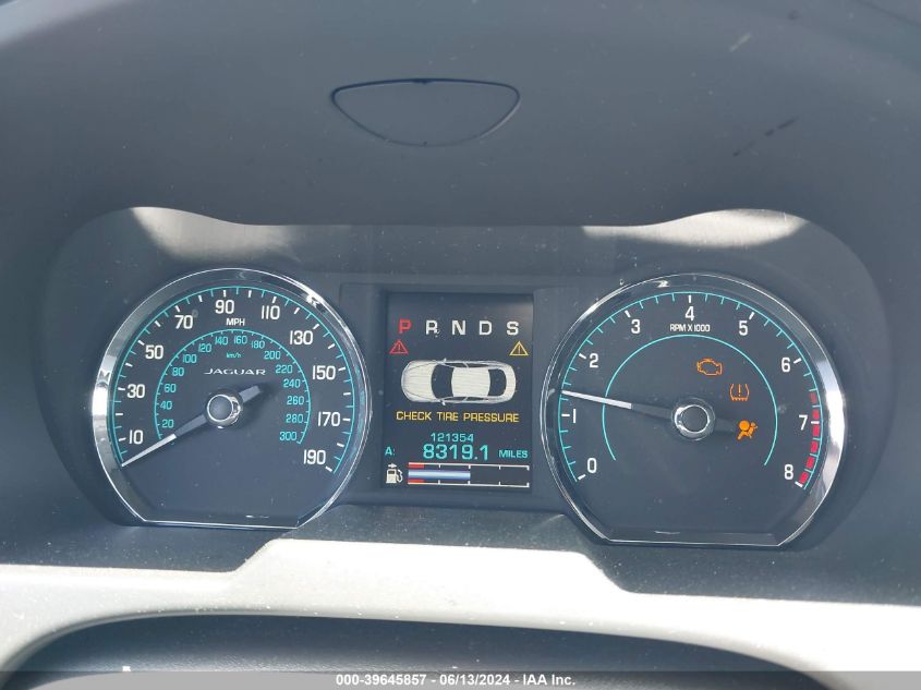 2014 Jaguar Xf I4 T VIN: SAJWA0ESXEPU16848 Lot: 39645857