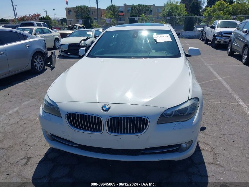 2012 BMW 535I VIN: WBAFR7C50CC810101 Lot: 39645869