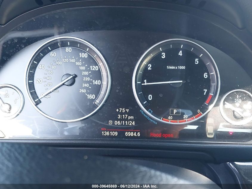 2012 BMW 535I VIN: WBAFR7C50CC810101 Lot: 39645869