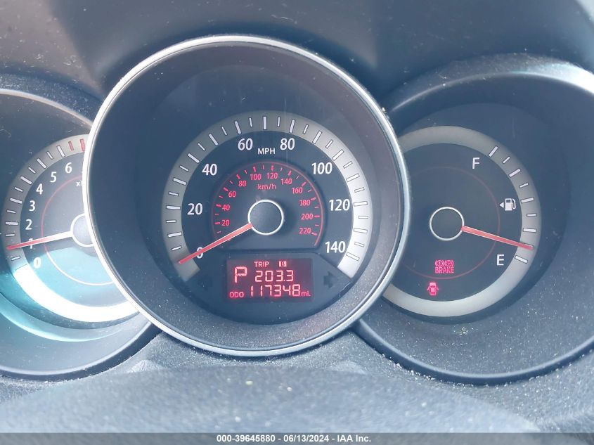 2010 Kia Forte Ex VIN: KNAFU4A27A5220890 Lot: 39645880