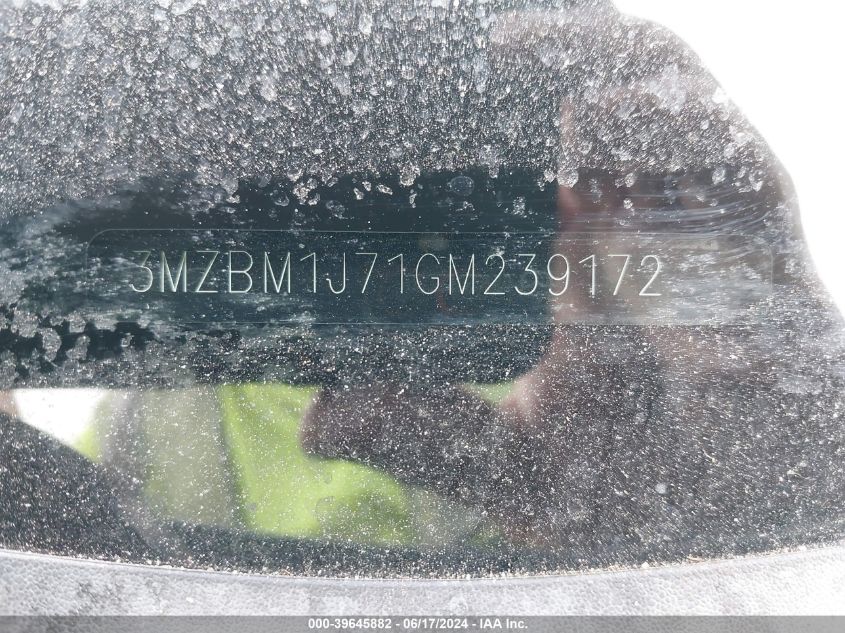 2016 Mazda Mazda3 I Sport VIN: 3MZBM1J71GM239172 Lot: 39645882