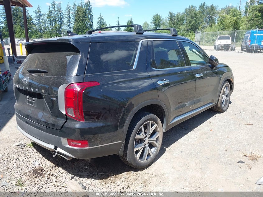 2022 Hyundai Palisade Sel VIN: KM8R4DHE1NU388810 Lot: 39645916