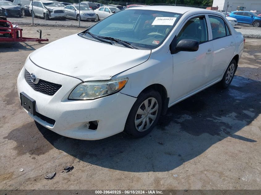 2009 Toyota Corolla VIN: JTDBL40E799067688 Lot: 39645925