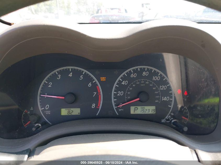 2009 Toyota Corolla VIN: JTDBL40E799067688 Lot: 39645925