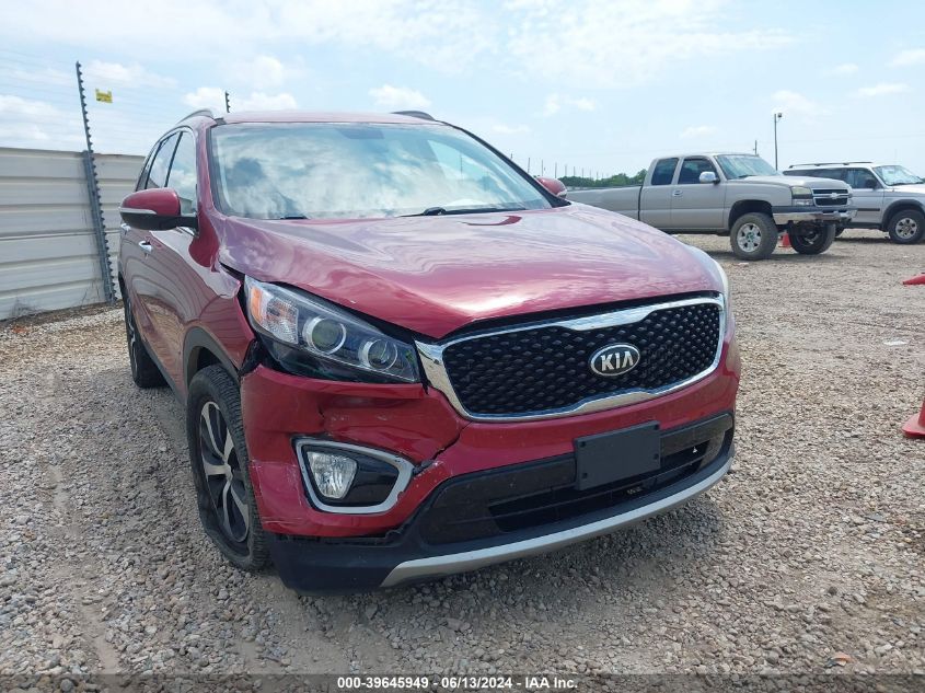 2016 Kia Sorento 2.0T Ex VIN: 5XYPHDA11GG009039 Lot: 39645949