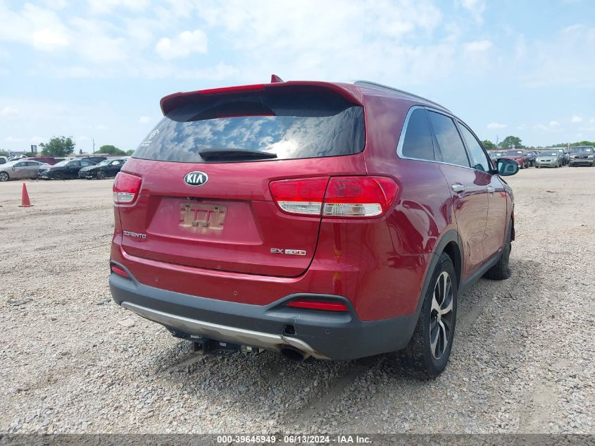 2016 KIA SORENTO 2.0T EX - 5XYPHDA11GG009039