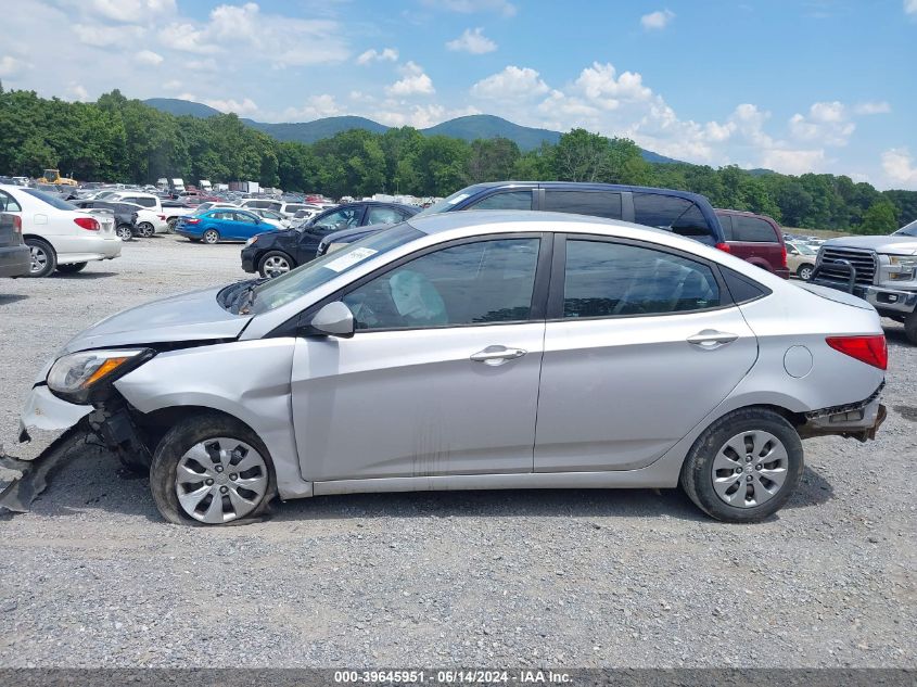 2017 Hyundai Accent Se VIN: KMHCT4AE6HU219700 Lot: 39645951