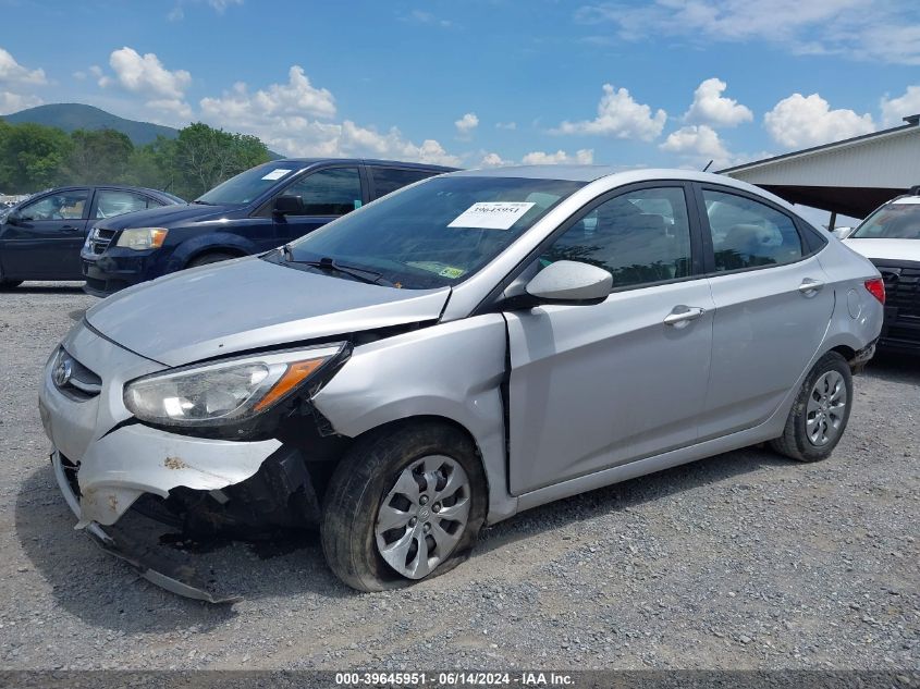 2017 Hyundai Accent Se VIN: KMHCT4AE6HU219700 Lot: 39645951