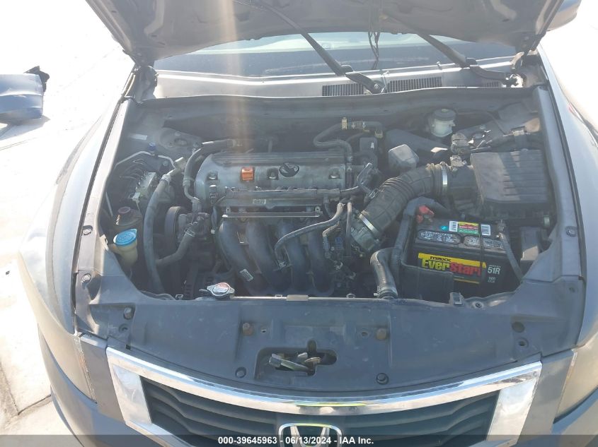 2009 Honda Accord 2.4 Lx VIN: 1HGCP26349A054027 Lot: 39645963