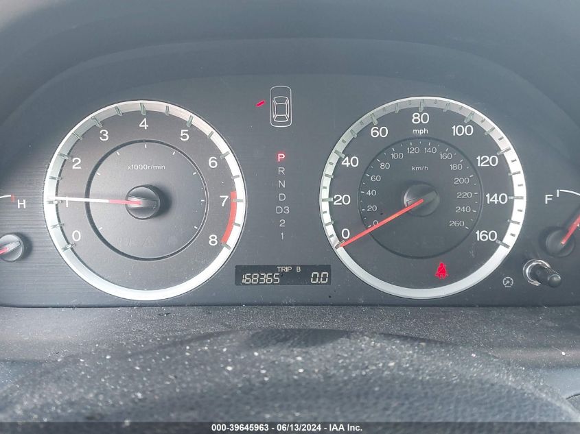 2009 Honda Accord 2.4 Lx VIN: 1HGCP26349A054027 Lot: 39645963