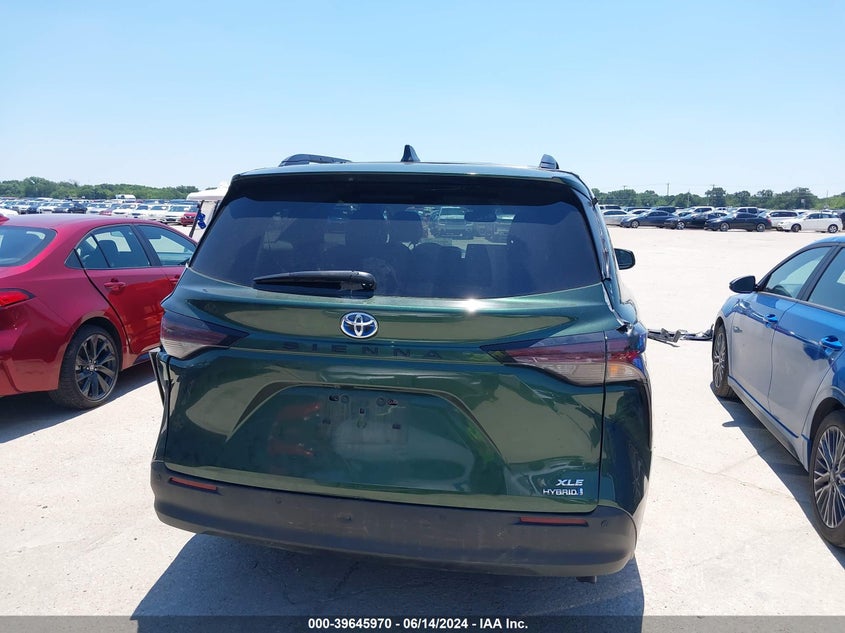 2023 Toyota Sienna Xle VIN: 5TDYRKEC1PS171208 Lot: 39645970