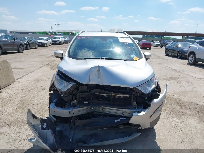 2019 Ford Ecosport Titanium VIN: MAJ6S3KL9KC279629 Lot: 39645978