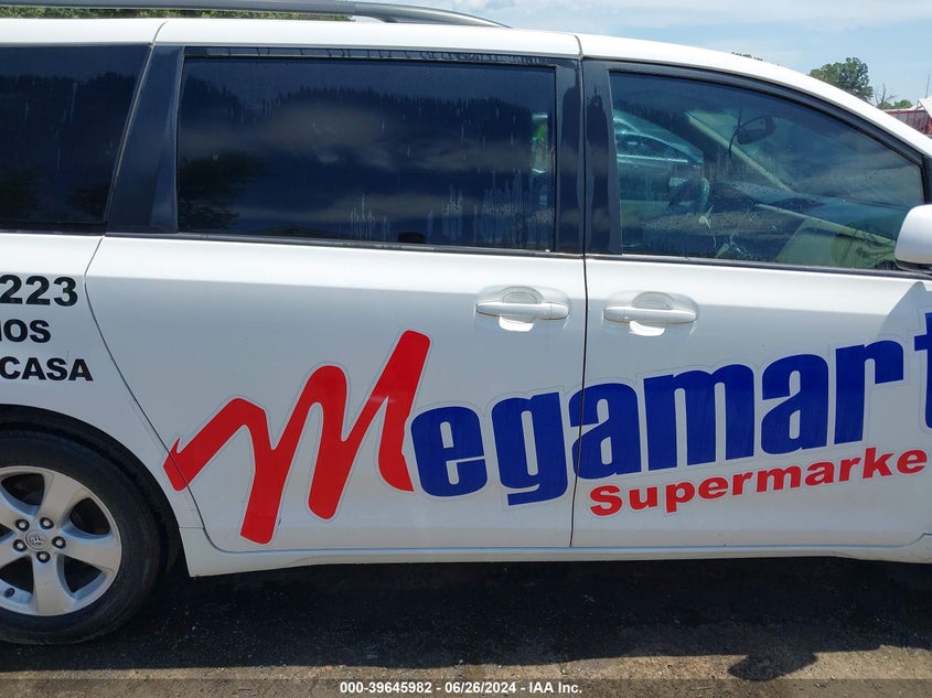 2014 Toyota Sienna Le V6 8 Passenger VIN: 5TDKK3DCXES412018 Lot: 39645982