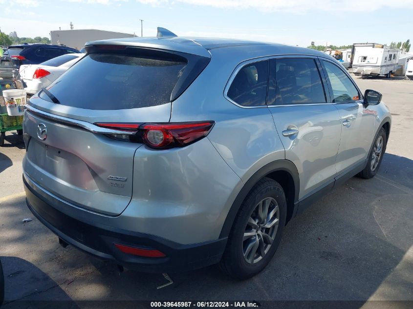 2018 Mazda Cx-9 Touring VIN: JM3TCBCY5J0215173 Lot: 39645987