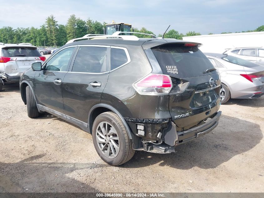 2014 Nissan Rogue Sl VIN: 5N1AT2MV9EC830345 Lot: 39645990