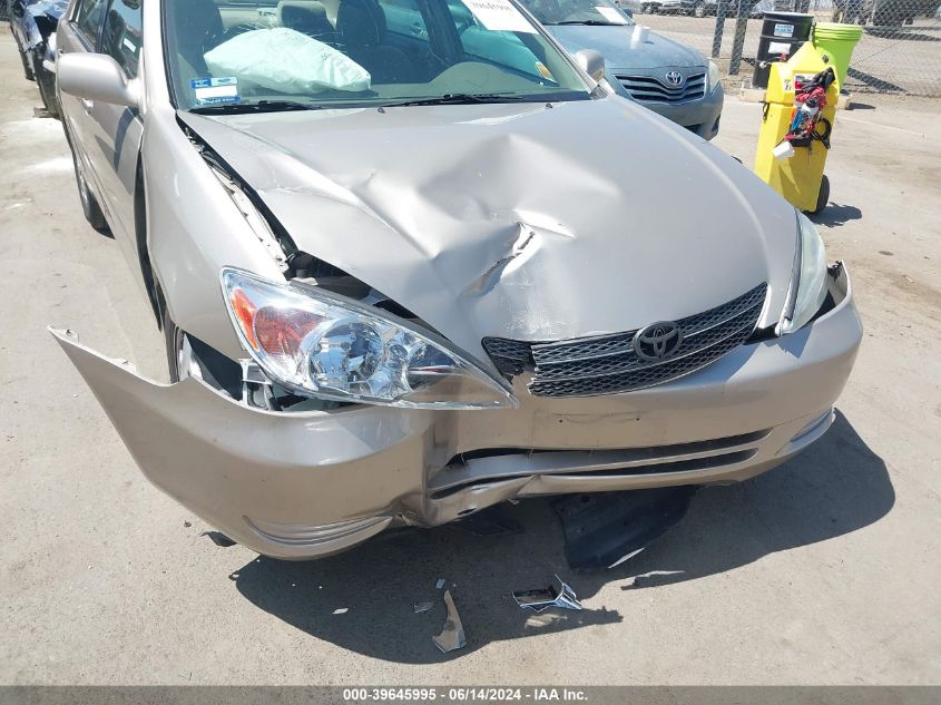 2003 Toyota Camry Le V6 VIN: 4T1BF30K13U551783 Lot: 39645995