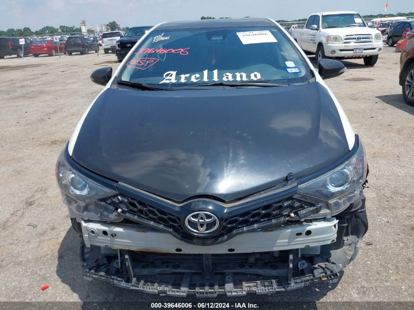 2017 Toyota Corolla Im VIN: JTNKARJEXHJ542504 Lot: 39646006