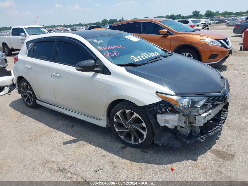 2017 Toyota Corolla Im VIN: JTNKARJEXHJ542504 Lot: 39646006