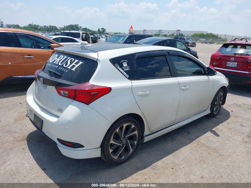 2017 Toyota Corolla Im VIN: JTNKARJEXHJ542504 Lot: 39646006