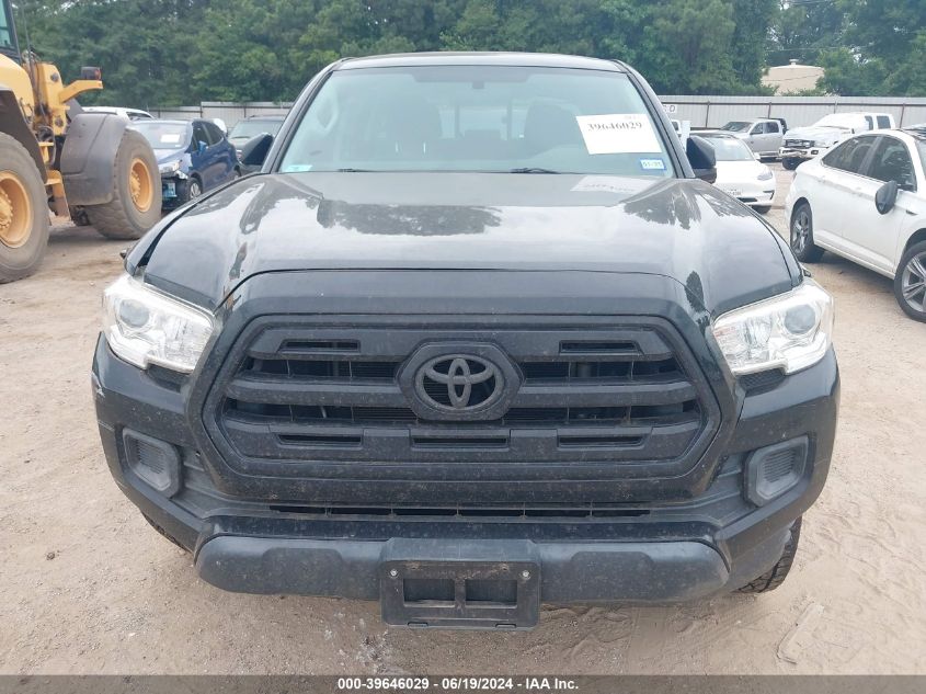 2017 Toyota Tacoma Sr V6 VIN: 5TFCZ5AN6HX113707 Lot: 39646029