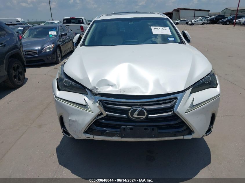 2015 Lexus Nx 200T VIN: JTJYARBZ8F2012066 Lot: 39646044