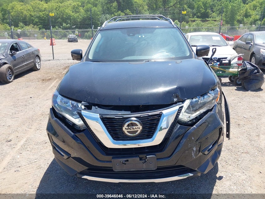 2019 Nissan Rogue Sv VIN: JN8AT2MV4KW400516 Lot: 39646046