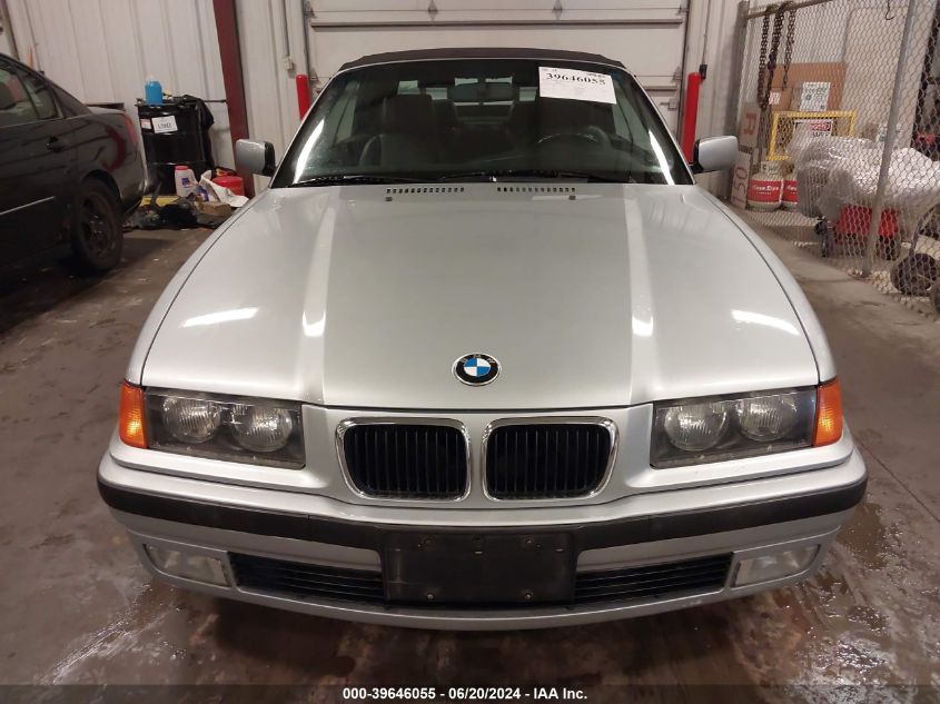 1997 BMW 328Ic VIN: WBABK8321VET98874 Lot: 39646055