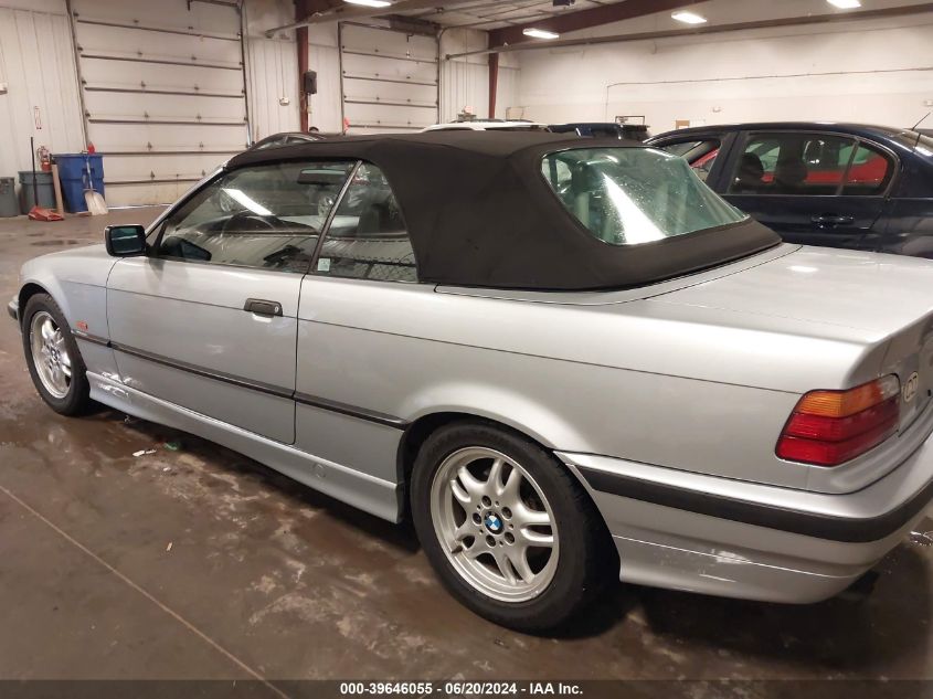 1997 BMW 328Ic VIN: WBABK8321VET98874 Lot: 39646055