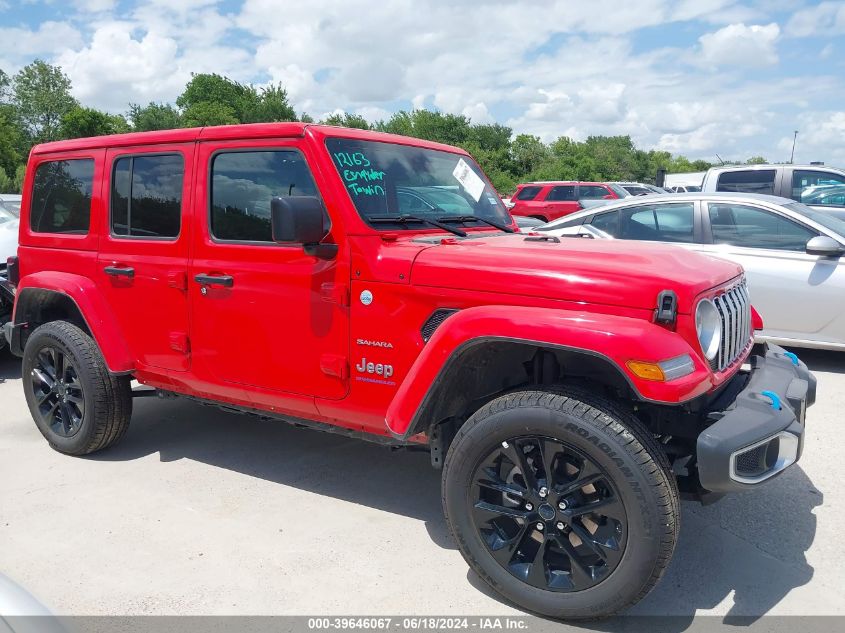 2024 Jeep Wrangler 4Xe Sahara 4Xe VIN: 1C4RJXP65RW225581 Lot: 39646067