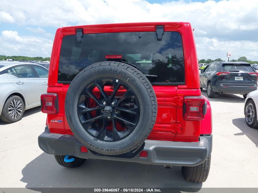 2024 Jeep Wrangler 4Xe Sahara 4Xe VIN: 1C4RJXP65RW225581 Lot: 39646067