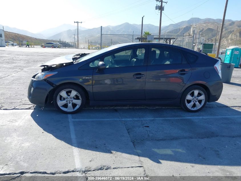 2011 Toyota Prius Five VIN: JTDKN3DU3B5321710 Lot: 39646072