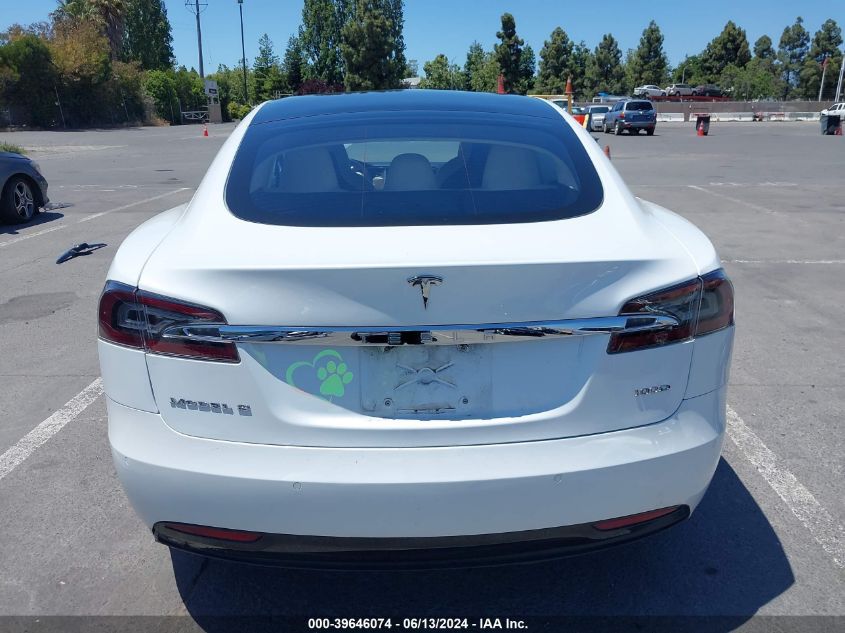 2018 Tesla Model S 100D/75D/P100D VIN: 5YJSA1E2XJF247499 Lot: 39646074