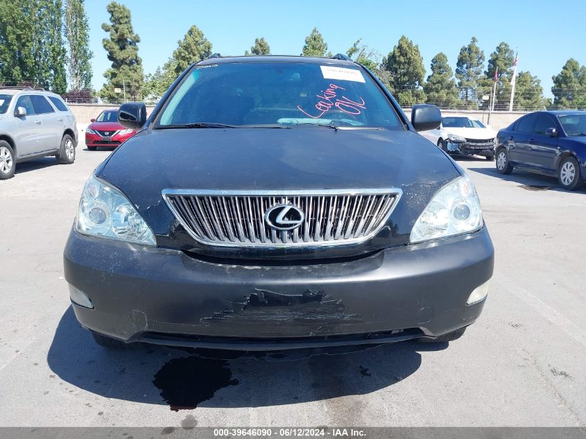 2007 Lexus Rx 350 VIN: JTJGK31U570009747 Lot: 39646090