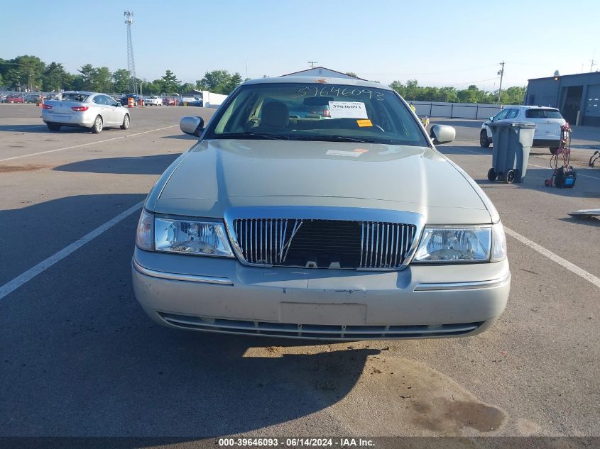 2005 Mercury Grand Marquis Gs VIN: 2MEFM74W45X601361 Lot: 39646093