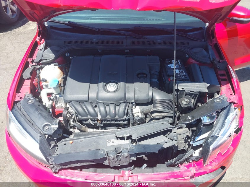 2012 Volkswagen Jetta 2.5L Se VIN: 3VWDP7AJXCM030151 Lot: 39646108