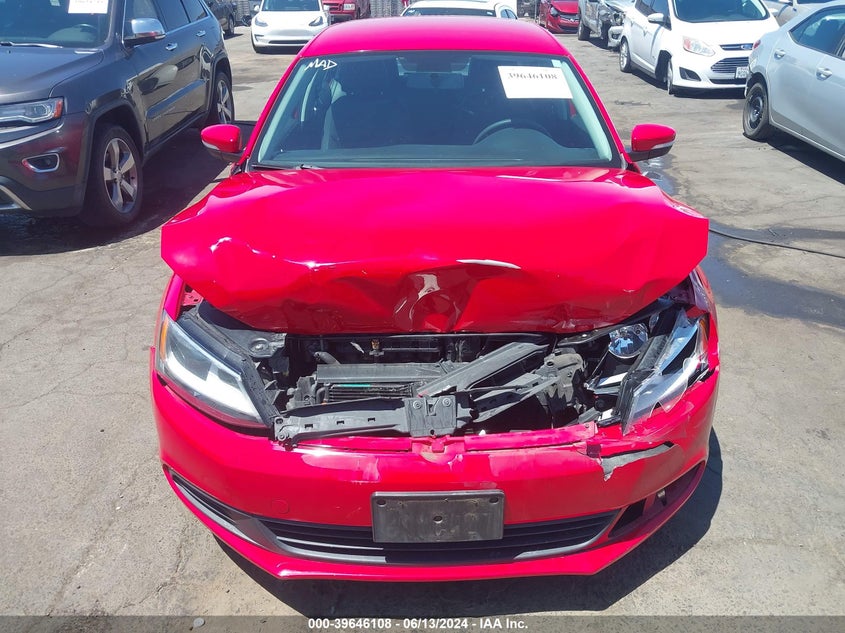 2012 Volkswagen Jetta 2.5L Se VIN: 3VWDP7AJXCM030151 Lot: 39646108