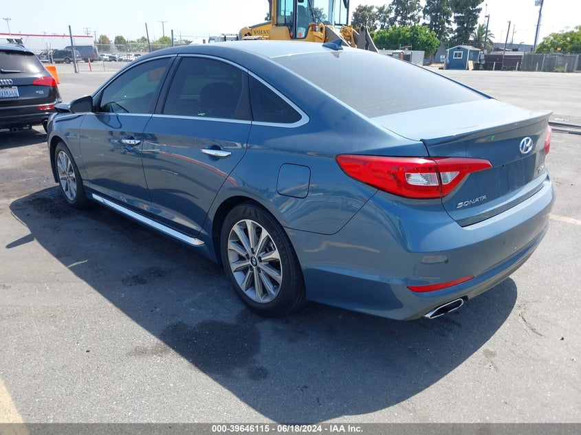 VIN 5NPE34AF3HH583797 2017 HYUNDAI SONATA LIMITED