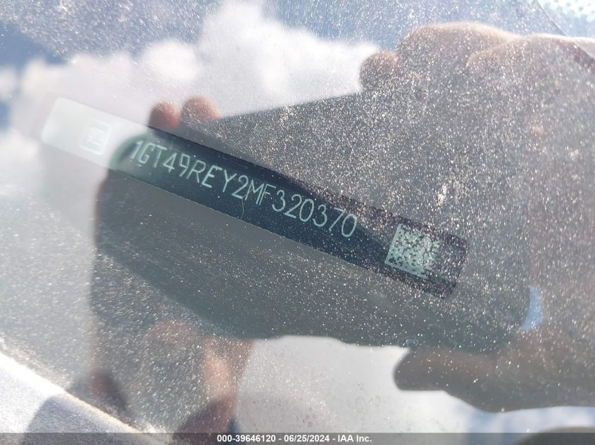 2021 GMC Sierra 2500Hd 4Wd Standard Bed Denali VIN: 1GT49REY2MF320370 Lot: 39646120