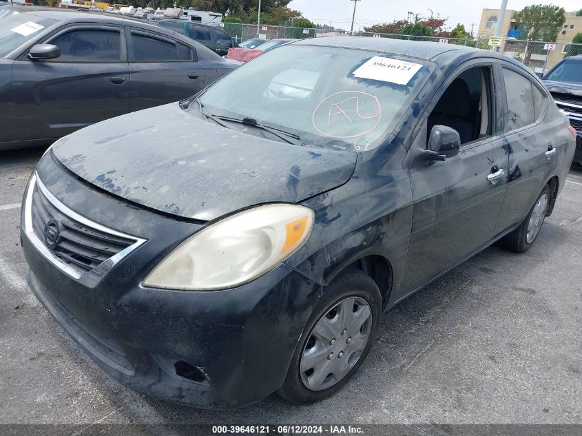 2012 Nissan Versa 1.6 Sv VIN: 3N1CN7AP4CL856821 Lot: 39646121