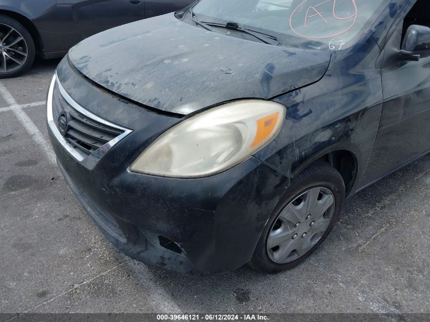 2012 Nissan Versa 1.6 Sv VIN: 3N1CN7AP4CL856821 Lot: 39646121