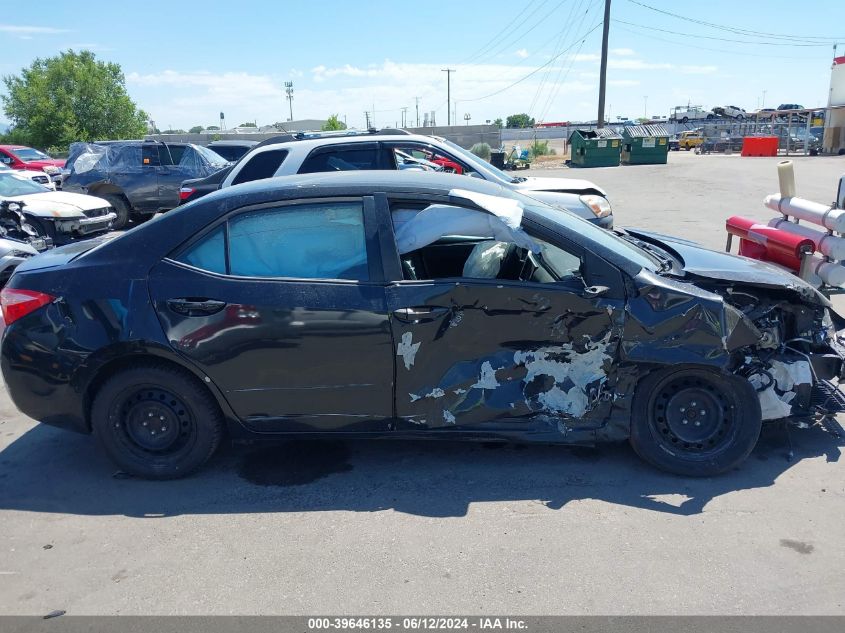 2019 Toyota Corolla Le VIN: 2T1BURHEXKC238027 Lot: 39646135