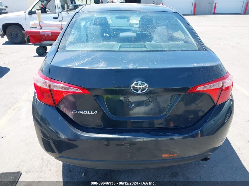 2019 Toyota Corolla Le VIN: 2T1BURHEXKC238027 Lot: 39646135