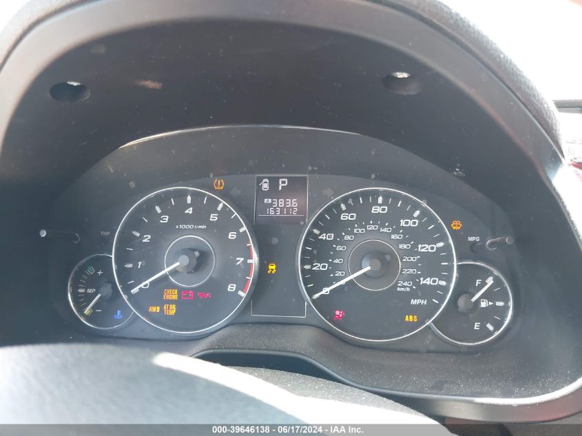 2012 Subaru Legacy 2.5I Premium VIN: 4S3BMBC62C3041144 Lot: 39646138