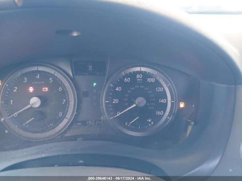 2008 Lexus Es 350 VIN: JTHBJ46G882160014 Lot: 39646143