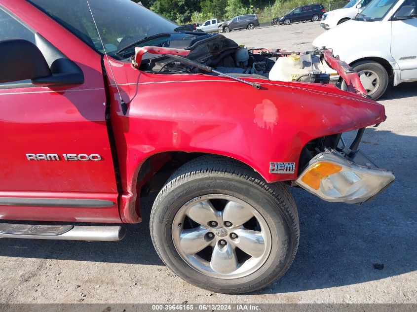 2005 Dodge Ram 1500 Slt/Laramie VIN: 1D7HA18D45S112685 Lot: 39646165