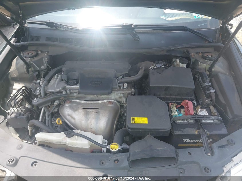 2012 Toyota Camry Xle VIN: 4T1BF1FK9CU557407 Lot: 39646167